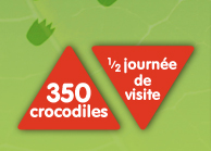 350 crocodiles