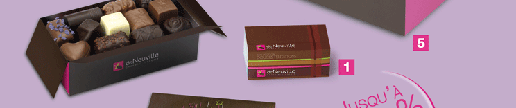Offrez du chocolat franais De Neuville  vos collaborateurs !