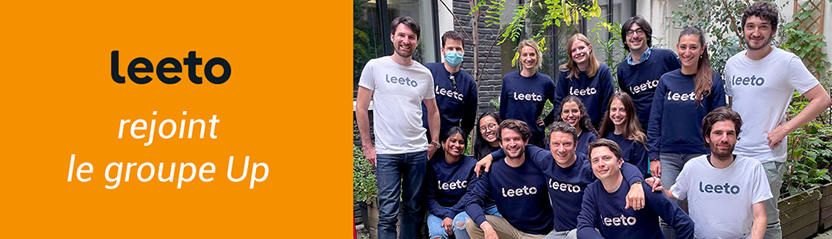 Le groupe Up acquiert la start-up Leeto