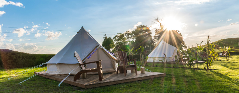 Glamping et nouvelles tandances du camping pour les CSE