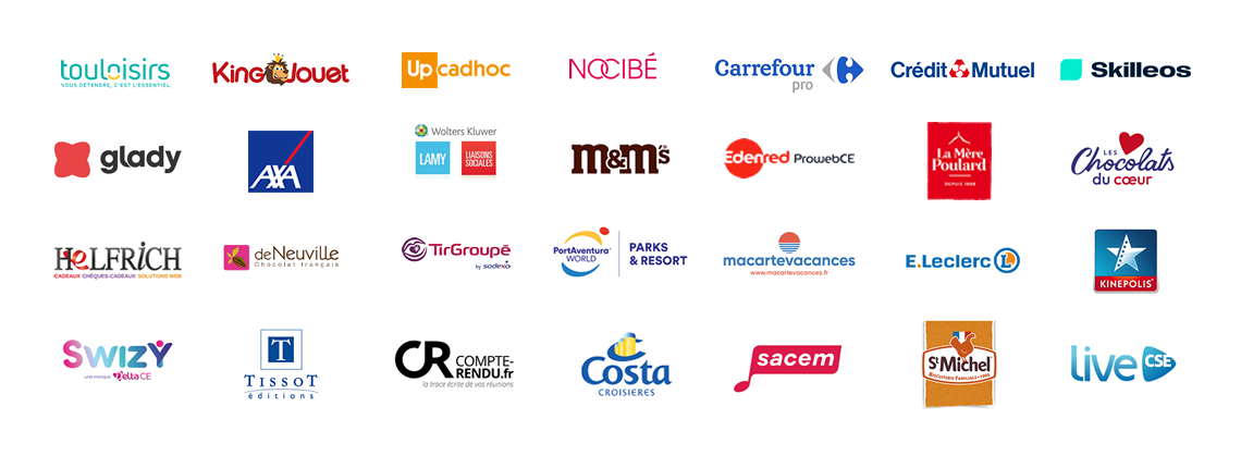 Une sélection de nombreux fournisseurs spécialisés pour votre CSE