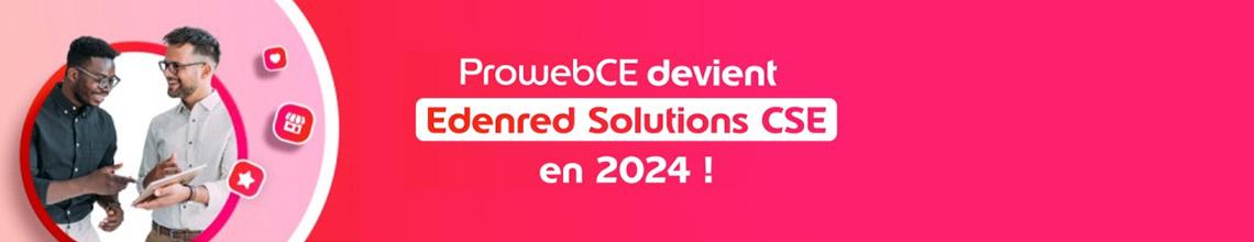 ProwebCE devient Edenred Solutions CSE