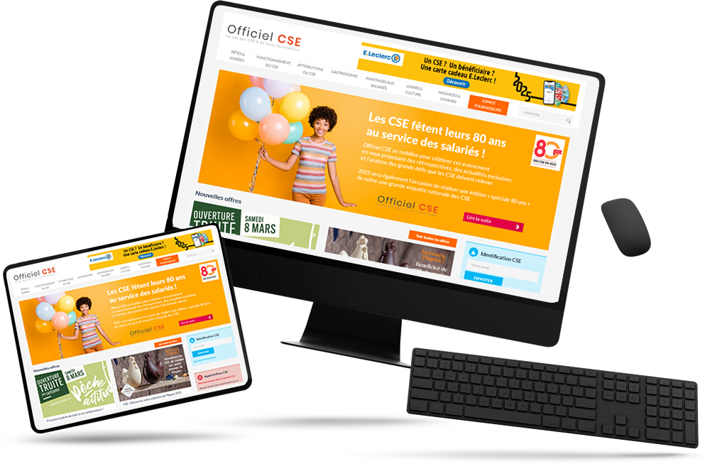 OfficielCSE.com : 
Le site N°1 des CSE & des groupes