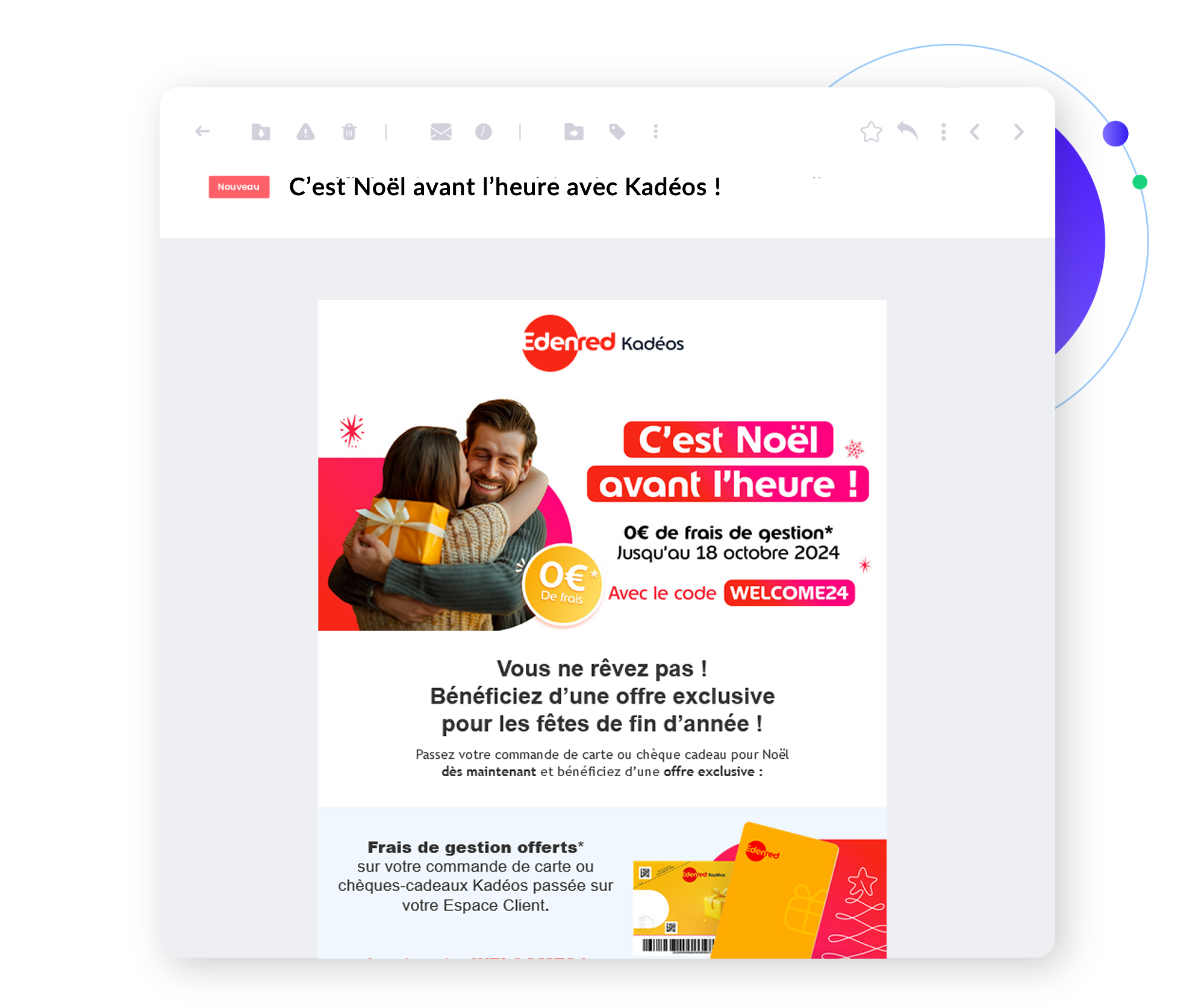 Exemple de campagne Emailing CSE par Officiel CSE
