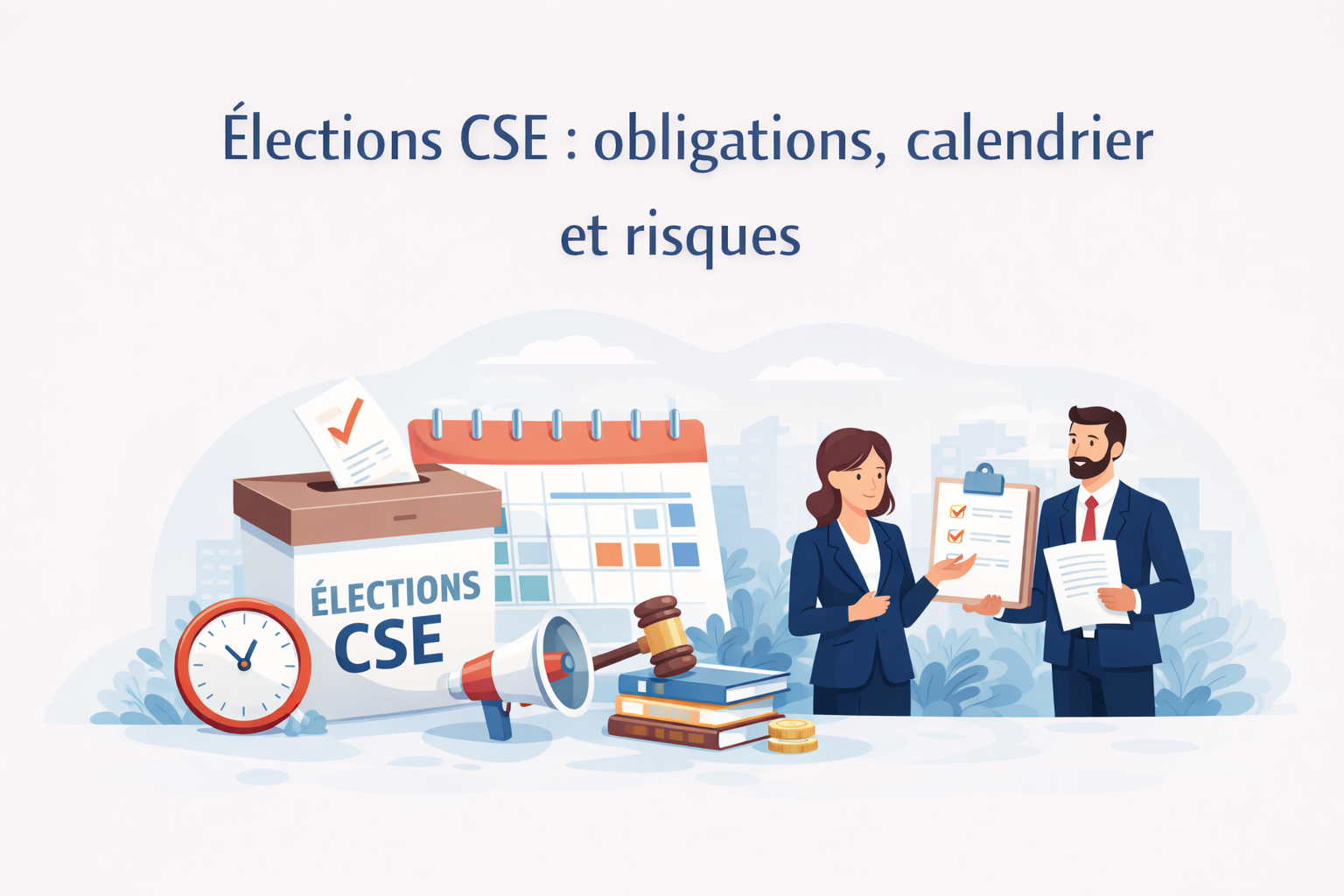 Les élections des membres du CSE : obligations, calendrier et risques
