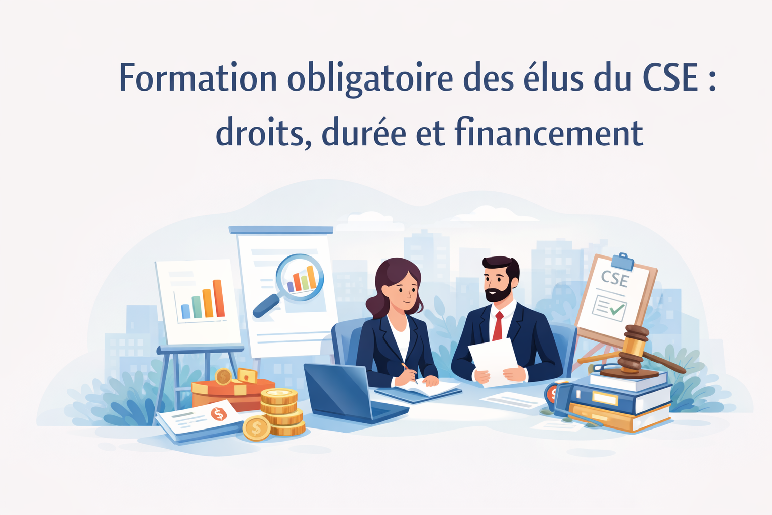 Formation obligatoire des élus du CSE : droits, durée et financement