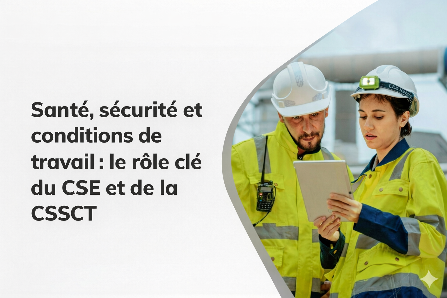 Santé et sécurité au travail : le rôle clé du CSE et de la CSSCT