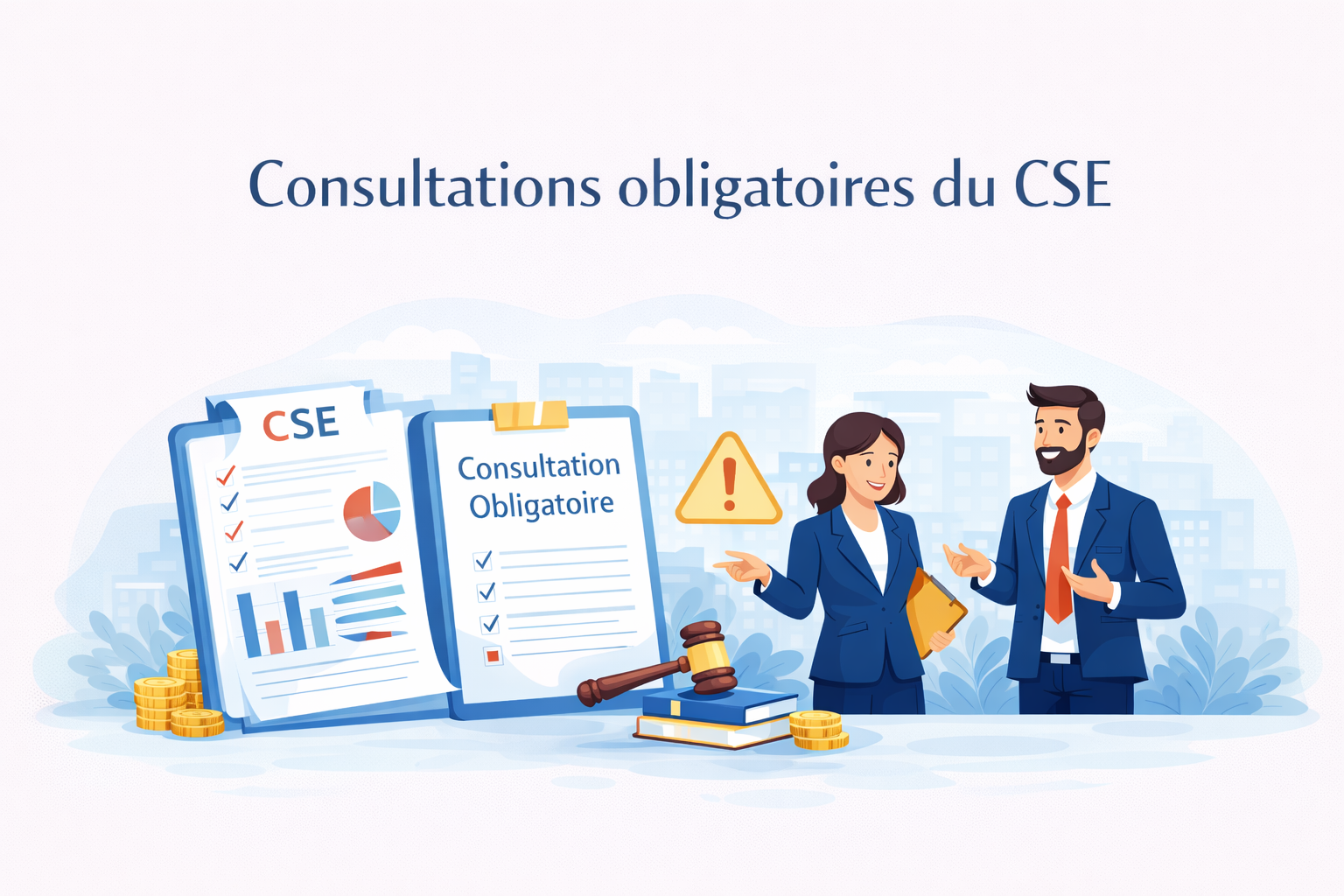 Les consultations obligatoires du CSE
