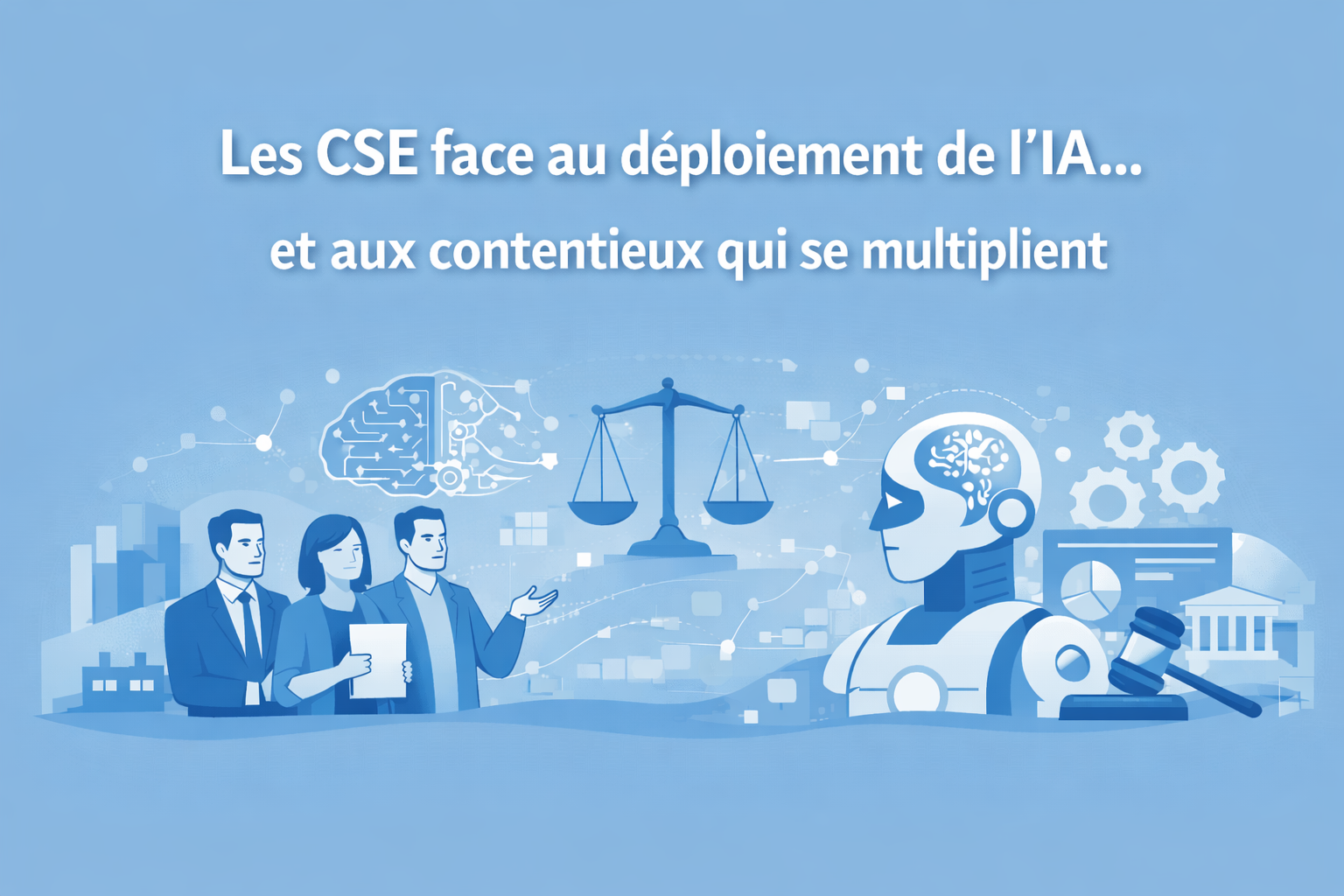 Les CSE face au déploiement de l'intelligence artificielle (IA) qui s'accélère… et des contentieux qui se multiplient
