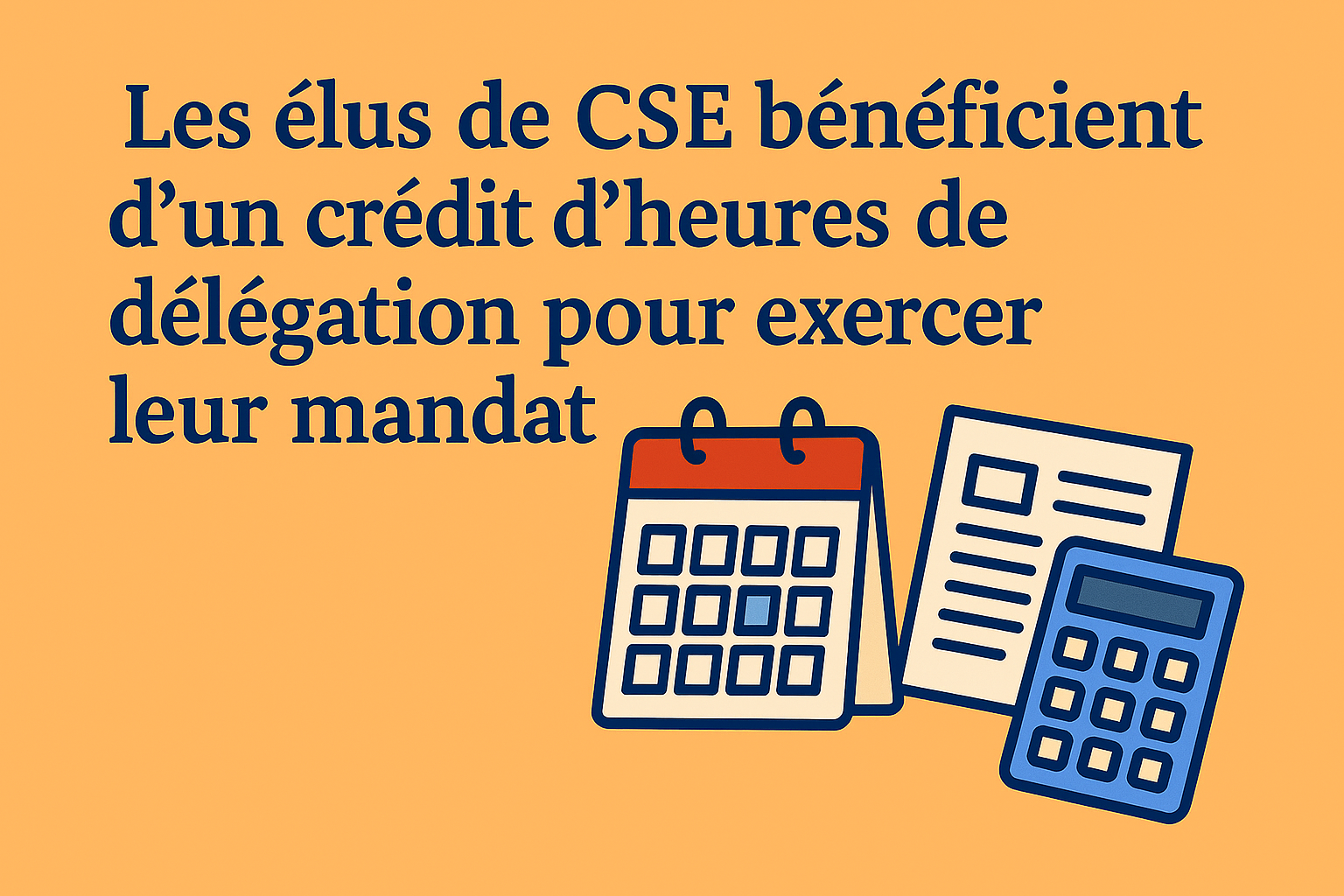 Les élus de CSE bénéficient d'heures de délégation pour exercer leur mandat
