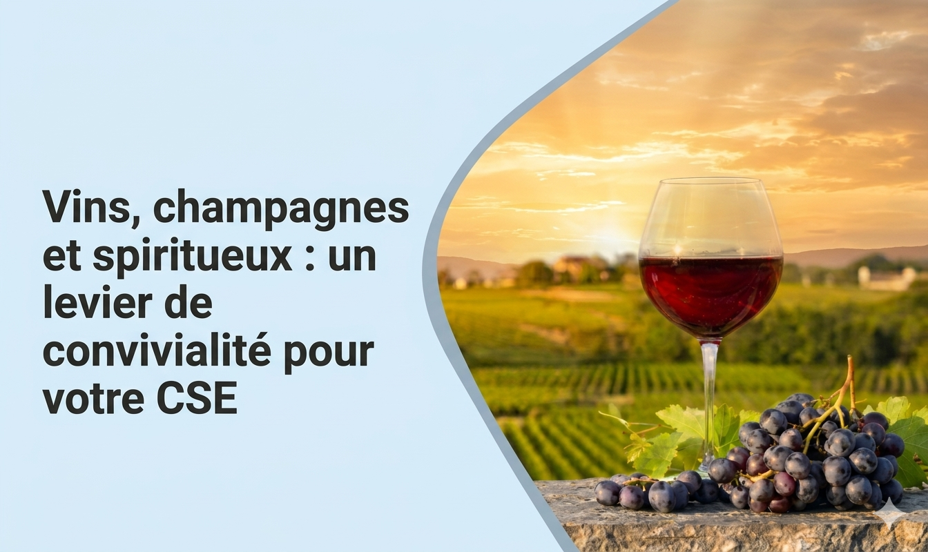 Vins, champagnes et spiritueux : un levier de convivialité pour votre CSE