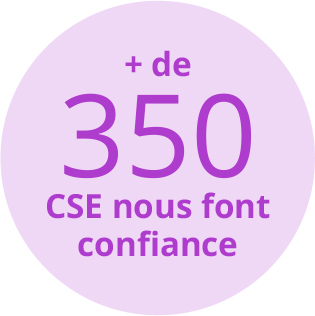 + de 350 CSE nous font confiance