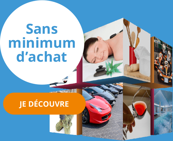 Sans minimum d'achat / Je découvre