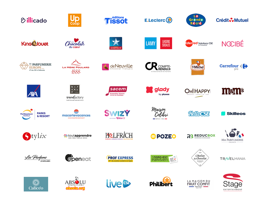 Officiel CSE : nos références clients