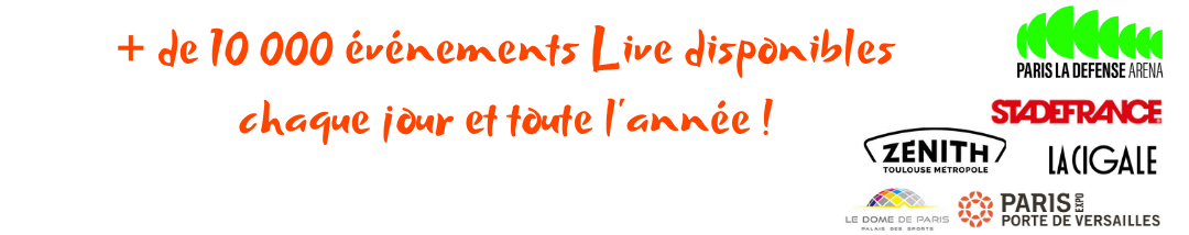 + de 10 000 événements Live disponibles chaque jour et toute l'année !