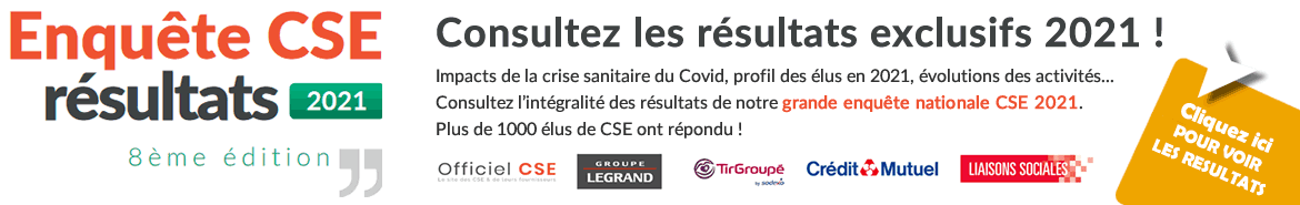 Enquête CSE 2021 : 8ème édition