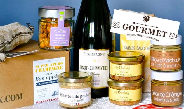 Boites et box à fromage Étiqueté Boite apéro - Fromagerie du Château